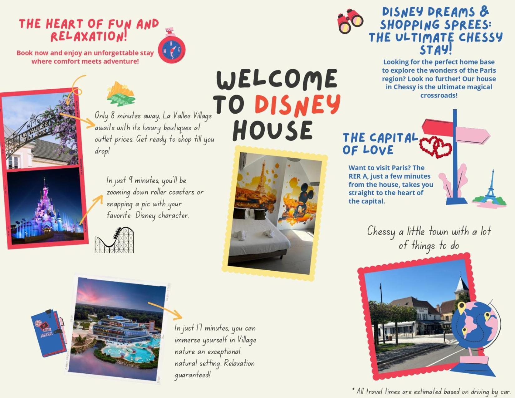Disney House Chessy  Buitenkant foto